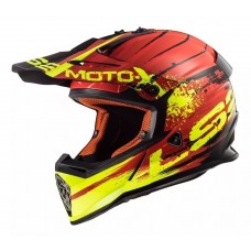 Casco Ls2 437 Fast Gator Motocross Enduro