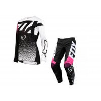 Conjunto Motocross Fox Wmn 18 Rosado Mujer Original Conjunto Motocross Fox Wmn 18 Rosado Mujer Original